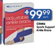 Clicks Sports Support Ankle Brace-Each