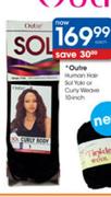 Outre Human Hair Sol Yaki Or Curly Weave-10" Each