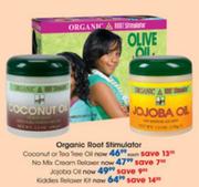 Organic Root Stimulator Coconut Or Tea Tree Oil Each