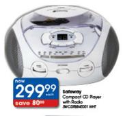 Safeway Compact CD Player With Radio Each