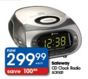 Safeway SCR100 CD Clock Radio Each