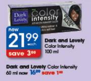 Dark And Lovely Color Intensity-100ml Each