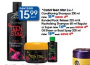 Calvil Teen Star 2-In-1 Conditioning Shampoo-200ml Each