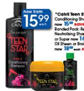 Calvil Teen Star Oil Sheen Or Braid Spray-200ml Each