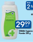 Clicks Hygiene Powder-200g Each