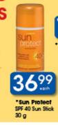 Sun Protect SPF 40 Sun Stick-30g Each