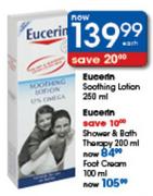 Eucerin Scathing Lotion-250ml Each