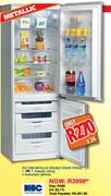 KIC Metallic Double Door Fridge-346 Ltr