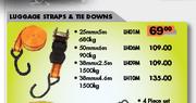 Luggage Straps & Tie Downs 25mmx5m-680Kg(LH01M)
