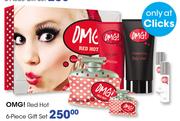 OMG! Red Hot 6-Piece  Gift Set-Each