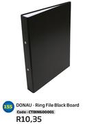 Donau Ring File Black Board(CTBIN600001)