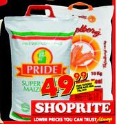 Pride/Tafelberg Super Maize Meal-10kg Each