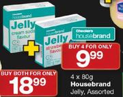 Housebrand Jelly-4x80gm