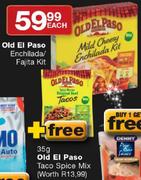 Old El Paso Enchilada/Fajita Kit Each