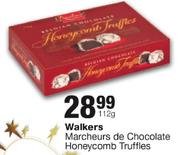 Walkers Marcheurs De Chocolate Honeycomb Truffles-112g