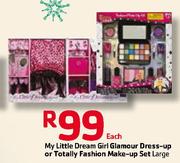 My Little Dream Girl Glamour Dress-Up Or Totally Fashion Make-Up Set Large Each