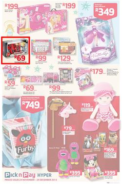 Pick n Pay Hyper: Save Big On All Your Favourites From Toys to Trees  ( 24 Nov - 29 Dec 2013), page 11