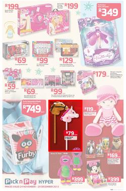 Pick n Pay Hyper: Save Big On All Your Favourites From Toys to Trees  ( 24 Nov - 29 Dec 2013), page 11