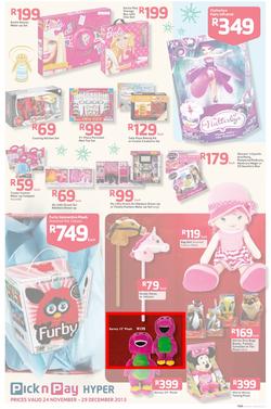 Pick n Pay Hyper: Save Big On All Your Favourites From Toys to Trees  ( 24 Nov - 29 Dec 2013), page 11