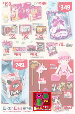 Pick n Pay Hyper: Save Big On All Your Favourites From Toys to Trees  ( 24 Nov - 29 Dec 2013), page 11