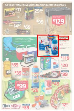 Pick n Pay : Save Big On All Your Festive Favourites From Choccies To Champers ( 17 Dec - 29 Dec 2013), page 11