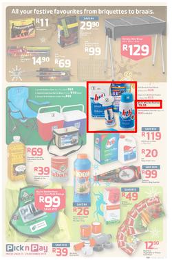 Pick n Pay : Save Big On All Your Festive Favourites From Choccies To Champers ( 17 Dec - 29 Dec 2013), page 11
