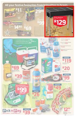 Pick n Pay : Save Big On All Your Festive Favourites From Choccies To Champers ( 17 Dec - 29 Dec 2013), page 11