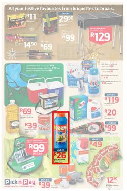 Pick n Pay : Save Big On All Your Festive Favourites From Choccies To Champers ( 17 Dec - 29 Dec 2013), page 11