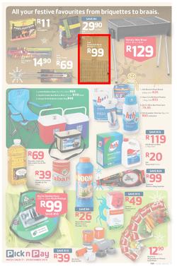 Pick n Pay : Save Big On All Your Festive Favourites From Choccies To Champers ( 17 Dec - 29 Dec 2013), page 11