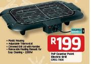 Pnp Counter Point Electric Grill CPEG-7000-Each