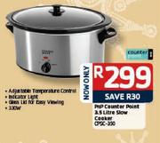 Pnp Counter Point 3.5 Litre Slow Cooker CPSC-350
