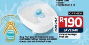 Carmen Message Foot Spa-Each