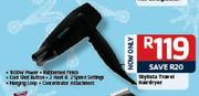 Stylista Travel Hairdryer