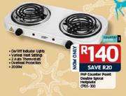 Pnp Counter Point Double Spiral Hotplate CPDS-300-Each