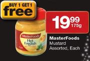MasterFoods Mustard-175gm