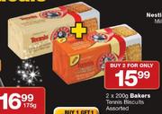 Bakers Tennis Biscuits-2 x 200gm