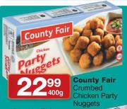 County Fair Crumbed Chicken Party Nuggets-400gm