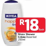 Nivea Shower Creme Assorted-250ml