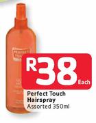 Perfect Touch Hairspray Assorted 350ml