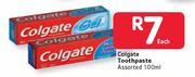 Colgate Toothpaste Assorted-100ml Each