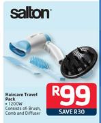 Salton Haircare Travel Pack