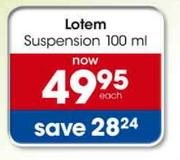 Lotem Suspension-100ml Pack