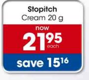 Stopitch Cream-20gm Pack