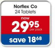 Norflex Co Tabs-24's Pack