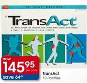 Trans Act-10 pouches Pack