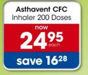 Asthavent CFC Inhaler-200 Doses Pack
