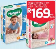 Huggies Gold Boy Or Girl-Per Pack