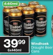 Windhock Draught Beer Cans-6x440ML