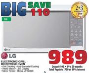 LG Electronic Grill Microwave Oven-28 Ltr