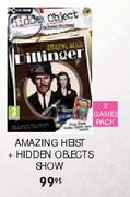Amazing Heist + Hidden Objects Show -2 Game Pack